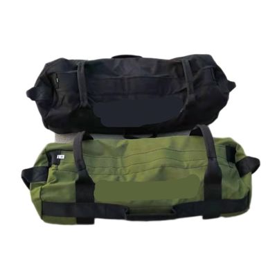 YZWHKJ Heavy-Duty Training Sandbag with 8 Handles, Fitness Strength Training Workout (50 kg Empty Bag)