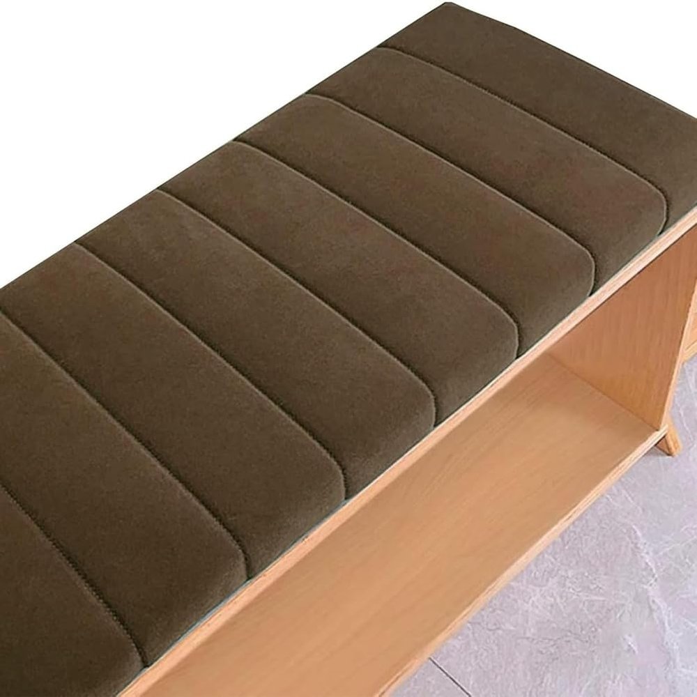 Generic Bench Cushion, Washable, Non-Slip Bottom, 160 x 35 x 4 cm