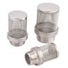 YJXYJQ 304 Stainless Steel Mesh Strainer, 1/2" to 2" Male Thread, for Aquariums, Garden Irrigation, and Water Filtration, 1 Piece (1.2 in. Long) view 1