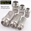 YJXYJQ 304 Stainless Steel Mesh Strainer, 1/2" to 2" Male Thread, for Aquariums, Garden Irrigation, and Water Filtration, 1 Piece (1.2 in. Long) view 2