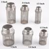 YJXYJQ 304 Stainless Steel Mesh Strainer, 1/2" to 2" Male Thread, for Aquariums, Garden Irrigation, and Water Filtration, 1 Piece (1.2 in. Long) view 3