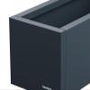 Herstera Garden Cube Planter, Steel, 100 x 25 x 25 cm, Anthracite view 4