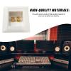 Gold-Plated Banana Plug Speaker Cable Wall Plate view 2