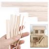 Balsa Wood Dowels, 8 × 200 mm, 5 Pieces view 3