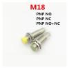 M18 PNP NO/NC/NO+NC Inductive Proximity Sensor, Connector Type, DC, Flush 5 mm view 2