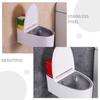 Healeved 3-Piece Wall Ashtray Set with Flip Lids, Nail-Free Mounting view 3