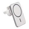 CHICIRIS Magnetic Wireless Car Charger, Fast Charging, 360° Rotation, Metal and Plastic, White view 4