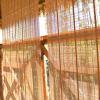 Outdoor Bamboo Roller Blinds, Blackout and Breathable Curtains, 130 x 150 cm view 4