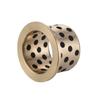 1 Pc. 5 mm ID Flanged Oil-Free Self-Lubricating Graphite-Brass Bearing Bushing, 9 mm OD, Height 10/20, JFB Bushing (JFB0512, 14x2-5x9x12 mm) view 3