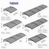 DAWNINGHOMM Door Awning 150 x 200 cm with ABS Brackets, Rain, Snow and UV Protection view 2