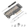 YAODHAOD M.2 NVMe to PCIe X1/X4/X16 Adapter for 2230/2242/2260/2280 M.2 NVMe SSDs, with LED Indicator, PCIe 4.0 Support and Backward Compatibility (PCIe X4) view 1