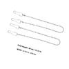 24 Stainless Steel Hanging Chains with Hooks for Plant Baskets view 2