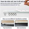Self-Adhesive Kitchen Curtains, Short Window Curtains, Easy Installation, Modern Design, 80 x 140 cm view 4