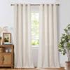 PONY DANCE Linen Curtains, 300 cm, Living Room, Semi-Sheer view 1