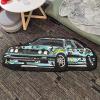 Car-Shaped Shaggy Rug for Bedroom, Living Room, Hallway or Bathroom view 1