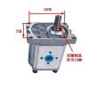 FBPQRCONS Runding CBN/CBT/CBW304 306 310 314 316 320 325 Hydraulic Gear Pump, Small High-Pressure Pump, Form-02 (CBT-CBN-E304, 16 MPa) view 4