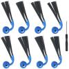 Yurefax 8 Replacement Nylon Side Brushes for Ecovacs X9 Pro Omni view 1