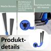Yurefax 8 Replacement Nylon Side Brushes for Ecovacs X9 Pro Omni view 3