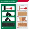 Wall-Mounted Dartboard Protector with Large Backboard view 4