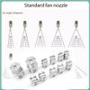Flat Fan Nozzles, 5-Pack, Stainless Steel High-Pressure Washer Nozzles (1/8", 1.8 mm Orifice) view 4