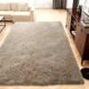 QENHYUN Modern Extra-Soft High-Pile Rug, 130 x 150 cm, Camel view 1