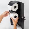 Commercial Stainless Steel Toilet Paper Dispenser, 3-Roll Holder with Lock, Wall-Mounted, Double-Roll Option view 4