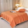 HWHHDQL Bed Runner, Bed Throw, Soft Bedding Protector, Orange, 130 x 240 cm (for 1.8 m Bed) view 2