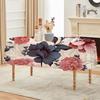 Vintage Floral Oval Tablecloth 300 x 140 cm, Stain-Resistant Washable Country-Style Design view 1