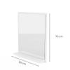 HAJDUK FURNITURE Bathroom Wall Mirror with Shelf, White, 60 x 70 cm view 2