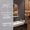 HAJDUK FURNITURE Bathroom Wall Mirror with Shelf, White, 60 x 70 cm view 4