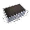 Canigegui Gemstone Display Case, 54 Compartments, 15.5 x 23.7 x 10.8 cm, 3-Drawer Rock Collection Box view 4