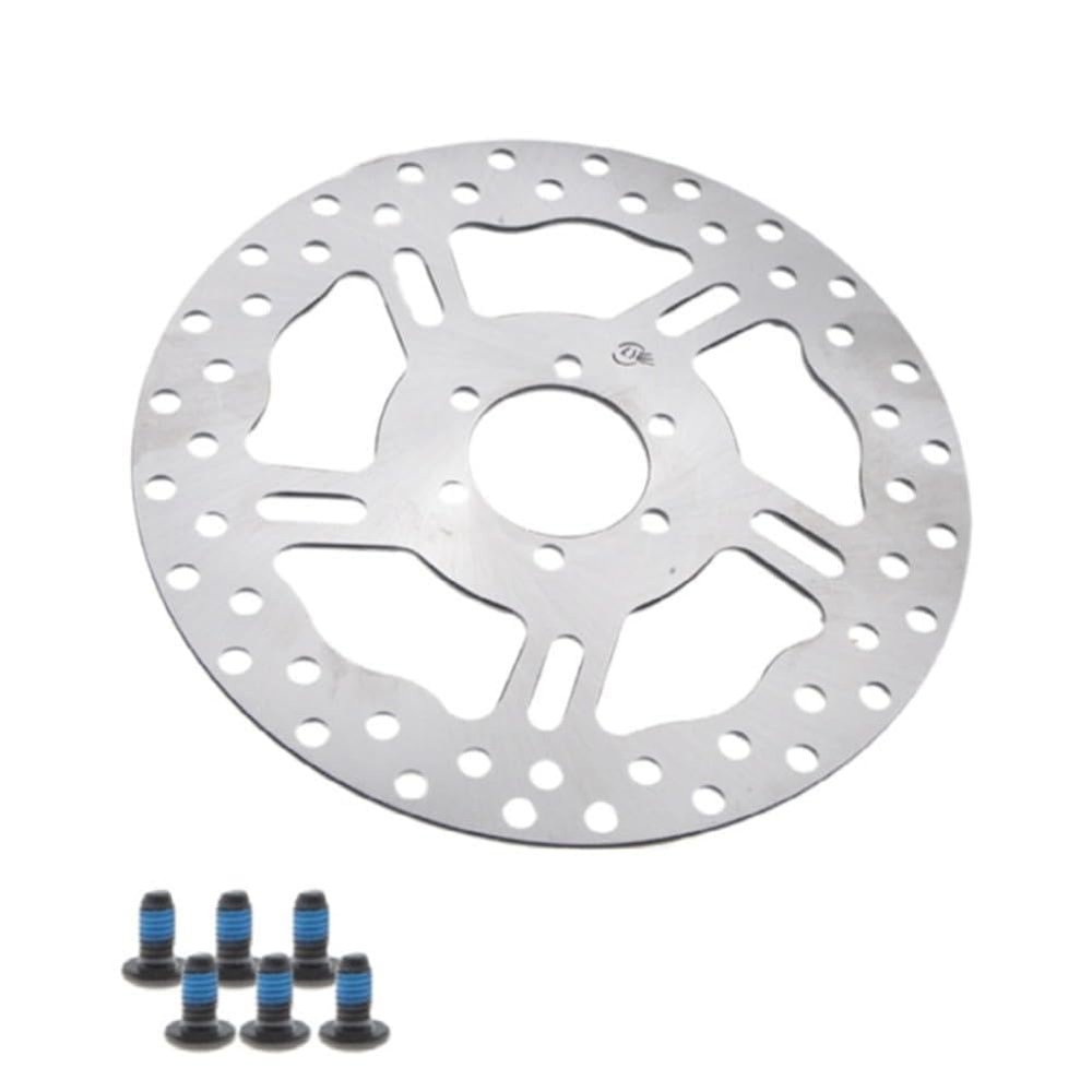 Violiica Fr Rotor Brake Disc, 160 mm / 170 mm, 6-Bolt, 3 mm Reinforced Carbon Steel, for E-Bikes, Electric Scooters and Electric Motorcycles
