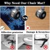 Gaming Chair Mat for Hardwood Floors, 100 x 120 cm view 3