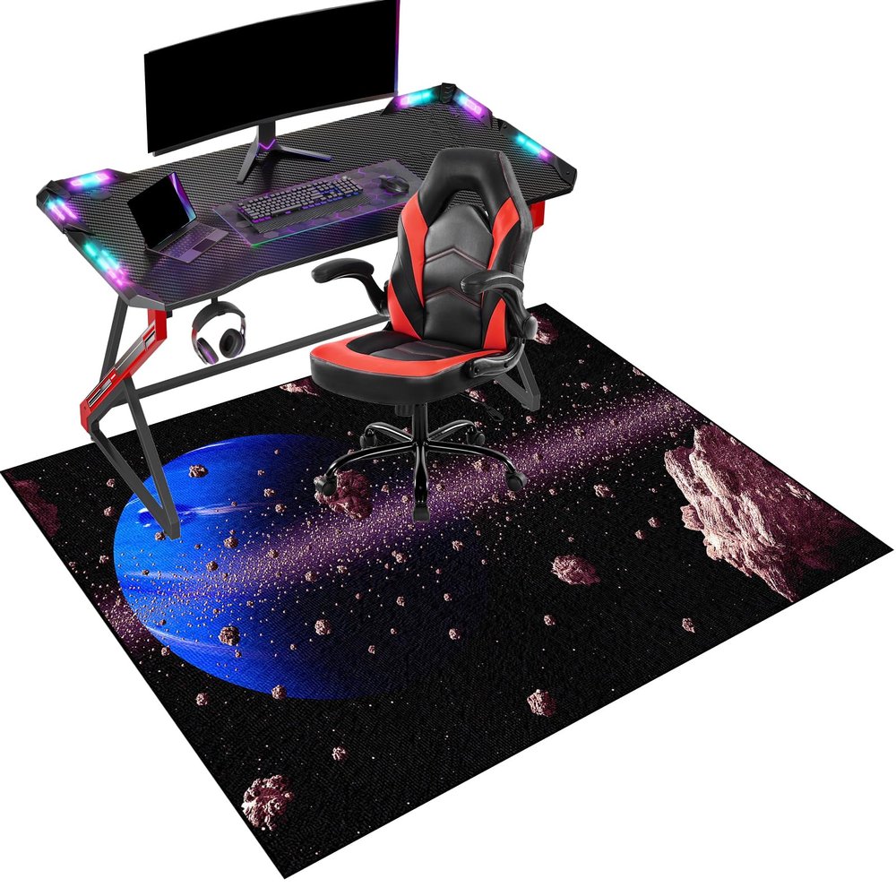 Office Chair Mat for Carpet, 130 x 150 cm