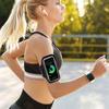 ONEFLOW Workout Case for Fairphone 5, Sport Armband for Jogging with Touch Window, Black view 2