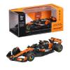 Bburago McLaren F1 MCL39 2025 #81 Piastri Diecast Model Car, 1:43 Scale, with Display Case and Base view 1
