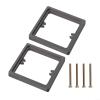 10 mm Spacer for Single-Gang Outlet, 2-Pack, Gray view 2