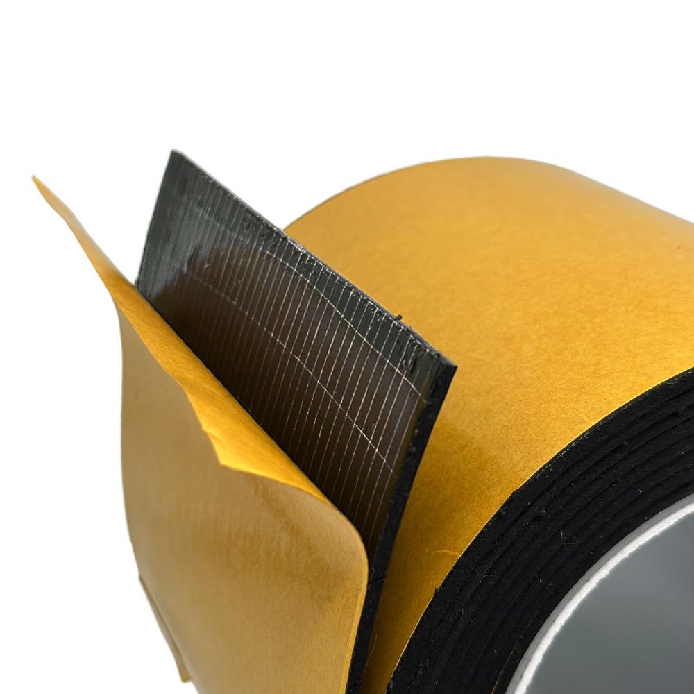 Self-Adhesive Rubber Strip/Mat, 20 cm x 1 m, 4 mm Thick