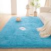 WRUIJIO Shaggy Area Rug 280 x 310 cm, Soft Plush Washable Rug, Blue view 1