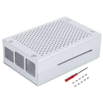 3 Model B+ Metal Case, Aluminum Alloy Enclosure, Heatsink, Chassis, Motherboard Parts