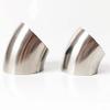 45-Degree Elbow, 45 mm OD, SUS 304 Stainless Steel Sanitary Tube Fitting view 4