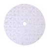 Chickwin Round Christmas Tree Skirt, White Plush Tree Skirt for Merry Christmas Party Decorations (B Silver, 90 cm) view 1