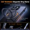 Supdeal Magnetic Stand Case for iPhone 15, 6.1", Black view 3