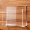 Wall-Mounted Organizer, Transparent Acrylic Brochure Holder view 2