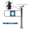 90°-Opening One-Way Stainless Steel Swing Gate, Right-Handed, 105 cm Wide view 3
