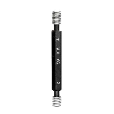 Thread Plug Gauge, 1 Pc., M14–M24 Fine Thread, Steel, 6G (M14 × 1–6G)