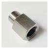 M10x1 Female to M11x1.25 Male 304 Stainless Steel Pipe Fitting High-Pressure Coupler view 1
