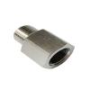 M10x1 Female to M11x1.25 Male 304 Stainless Steel Pipe Fitting High-Pressure Coupler view 3