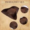 DvBCNMe Adult Pirate Tricorn Hat, Captain Costume Accessory view 3