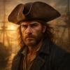 DvBCNMe Adult Pirate Tricorn Hat, Captain Costume Accessory view 4